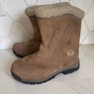 Sorel Beige Insulated Boots